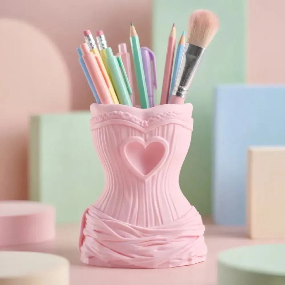 Porta-Pincel Corset Coração